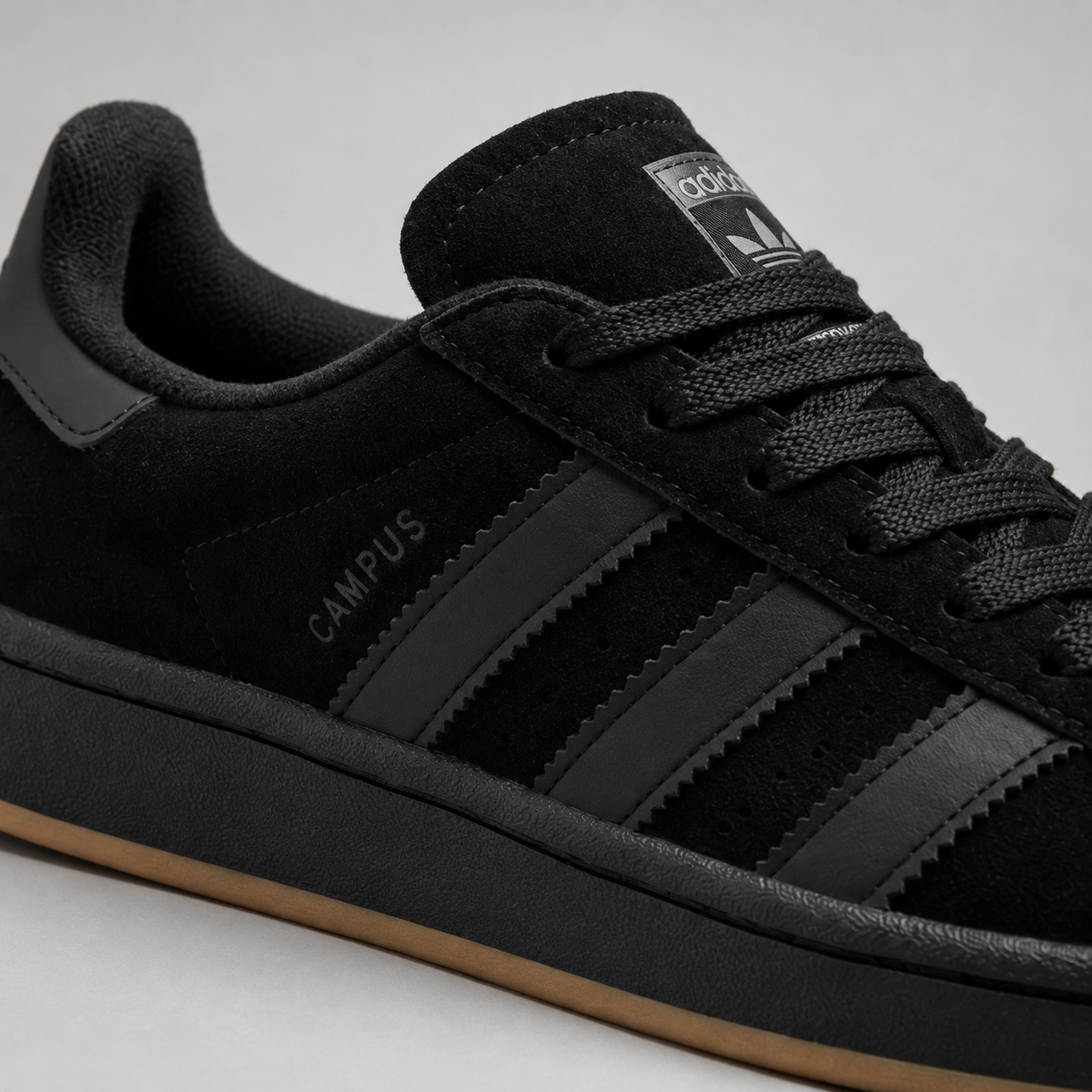 ADIDAS CAMPUS PRETO PRETO BAIXA FR