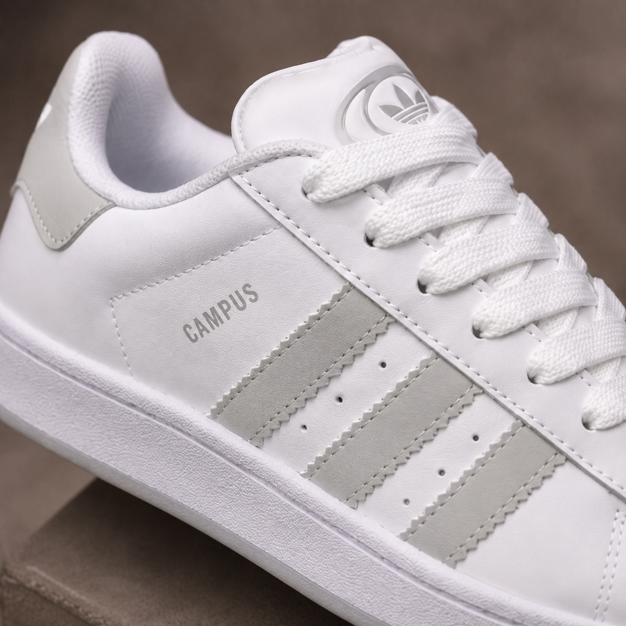 ADIDAS CAMPUS BRANCO GELO GRADE 20
