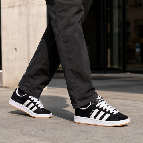 ADIDAS CAMPUS PRETO LATEX ALTA GRADE DE 15
