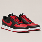 NIKE COURT VISION PRETO VERMELHO ALTA NL