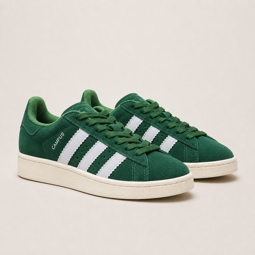 ADIDAS CAMPUS VERDE BRANCO BAIXA MC