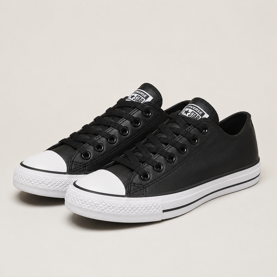 ALL STAR VULCANIZADO PRETO SINTÉTICO BAIXA
