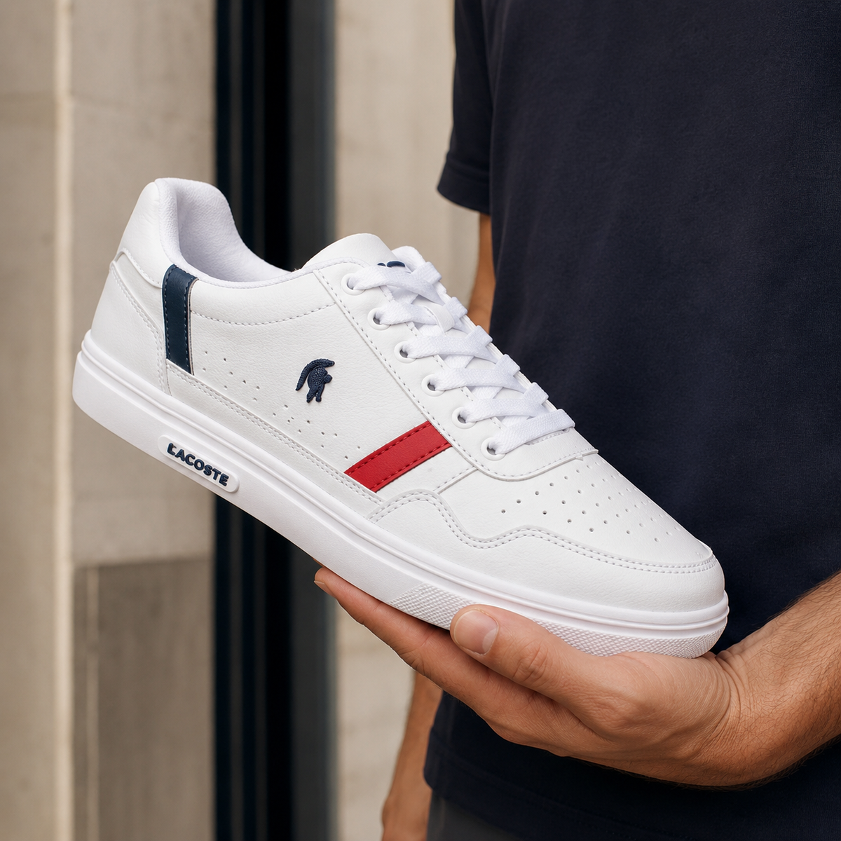 LACOSTE T-CLIP FRANÇA ALTA