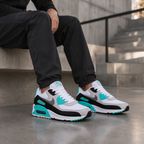 NIKE AIR MAX 90 CINZA VERDE ESPECIAL