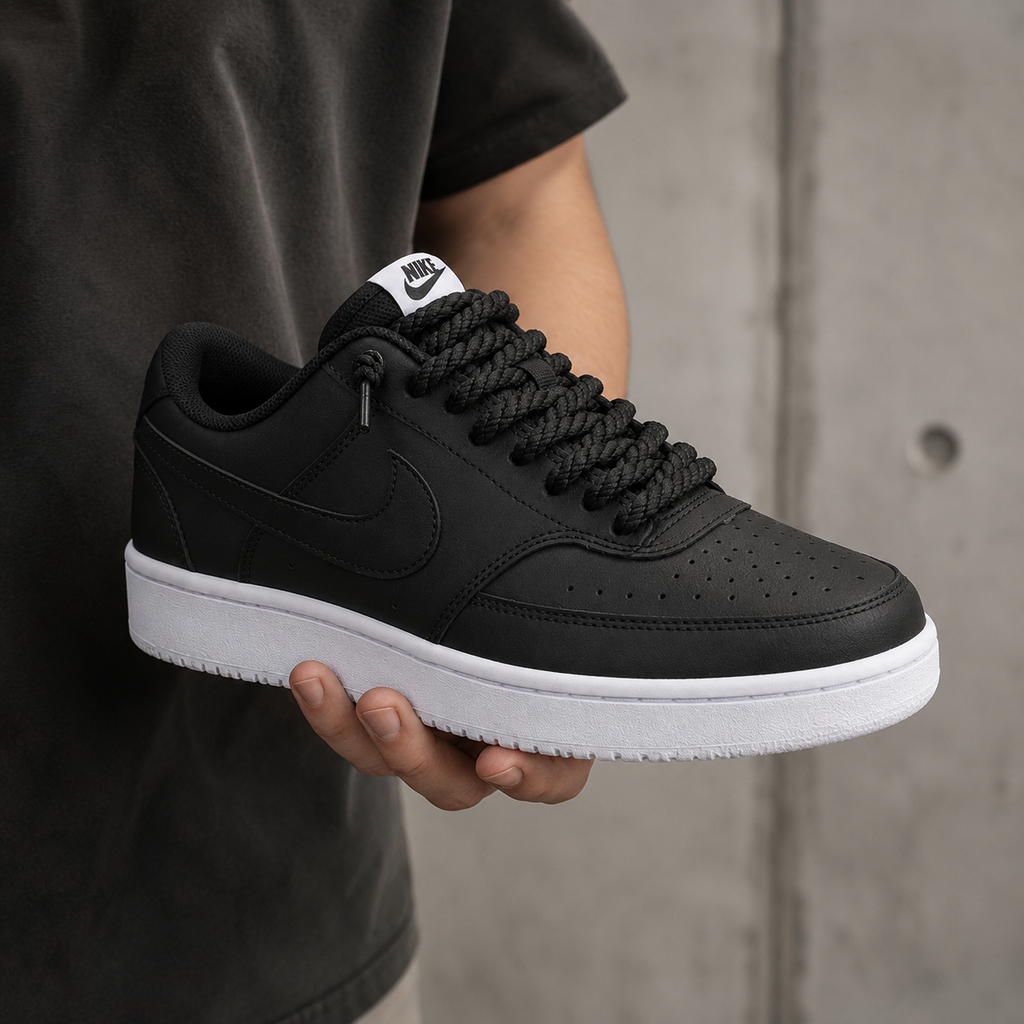 NIKE COURT VISION PRETO NOBUCK ALTA NL
