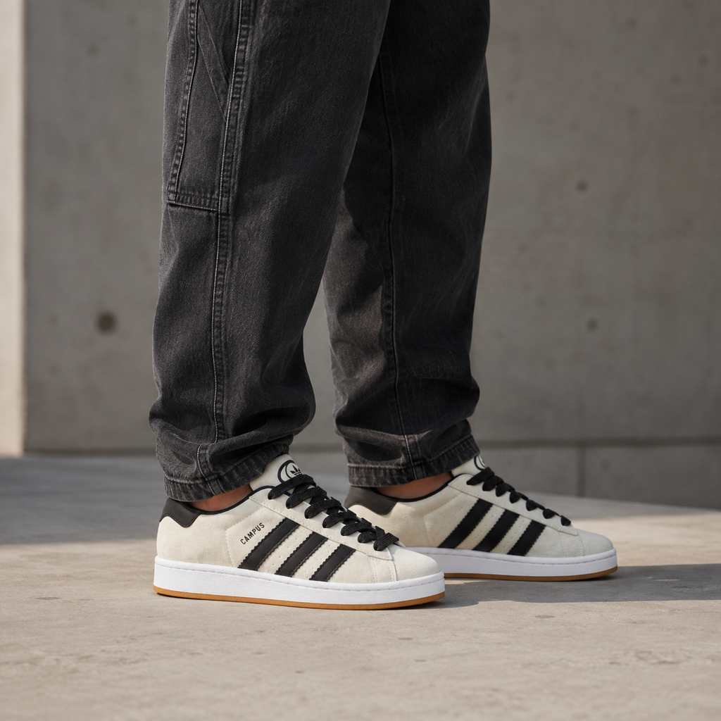 ADIDAS CAMPUS GELO PRETO ALTA FR