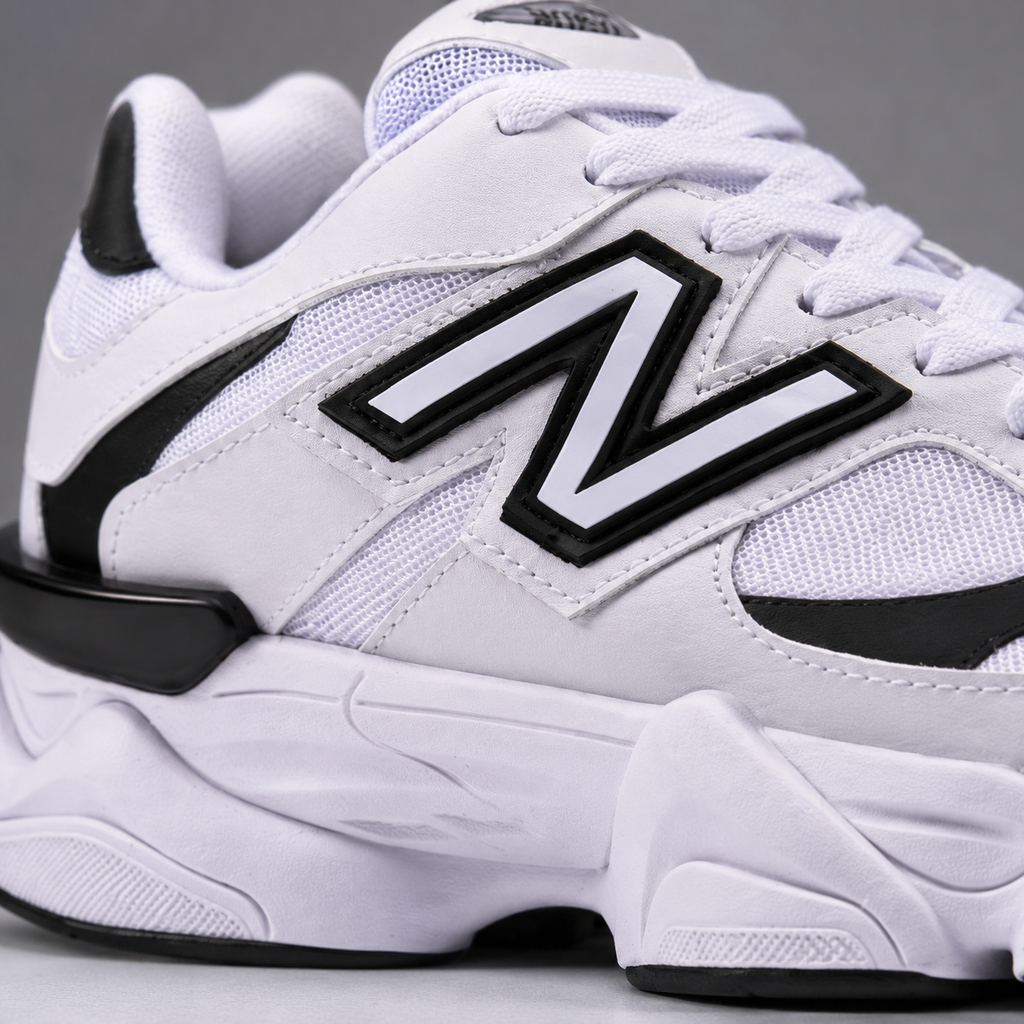 NEW BALANCE 9060 BRANCO PRETO ALTA DM