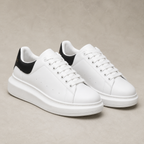 ALEXANDER MCQUEEN BRANCO PRETO ALTA
