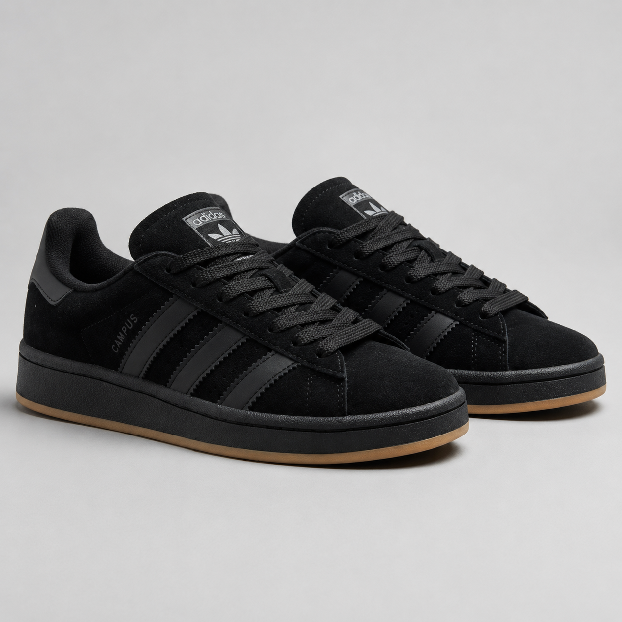 ADIDAS CAMPUS PRETO PRETO BAIXA FR