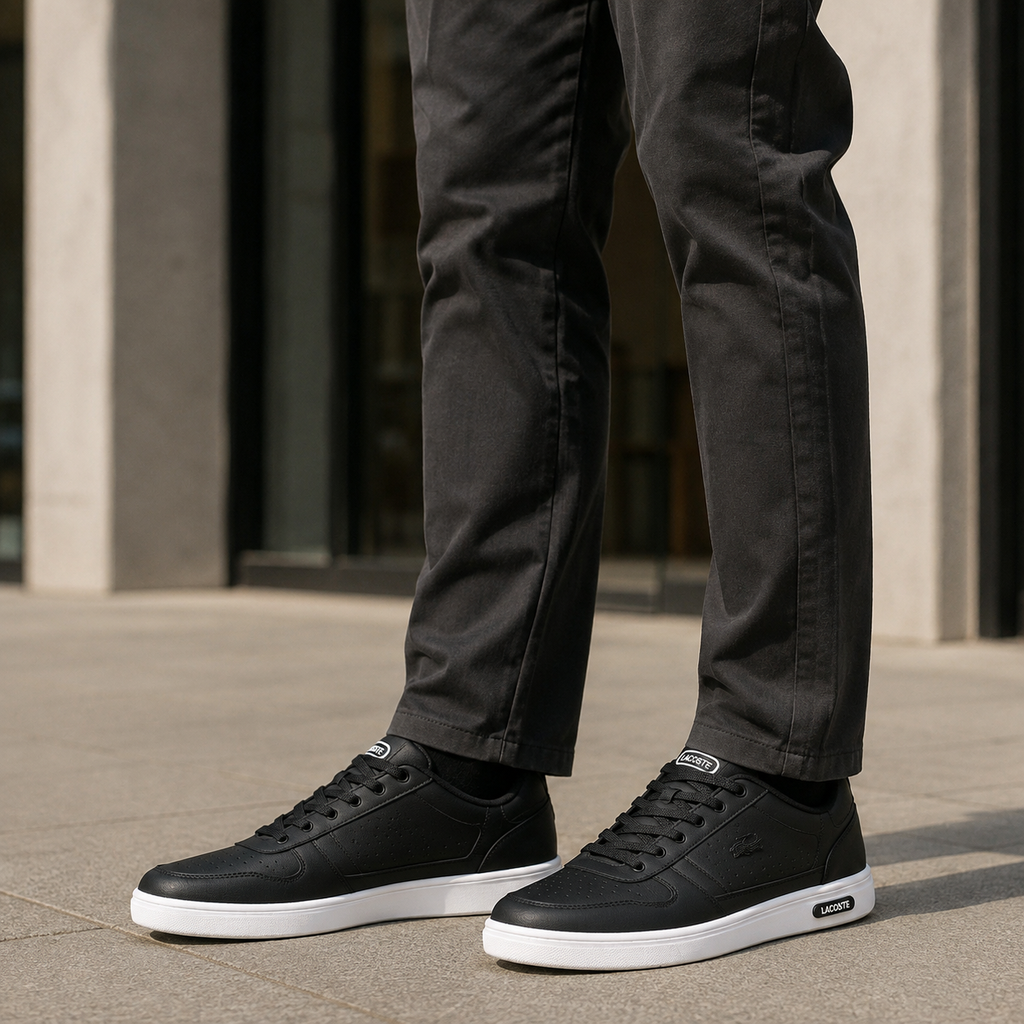 LACOSTE T-CLIP PRETO SB ALTA