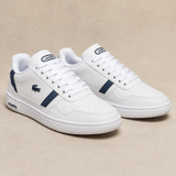 LACOSTE T-CLIP BRANCO AZUL ALTA