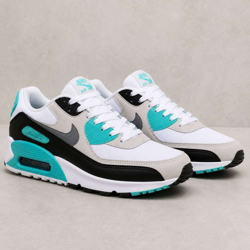 NIKE AIR MAX 90 CINZA VERDE ESPECIAL