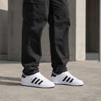 ADIDAS CAMPUS BRANCO PRETO GRADE 20