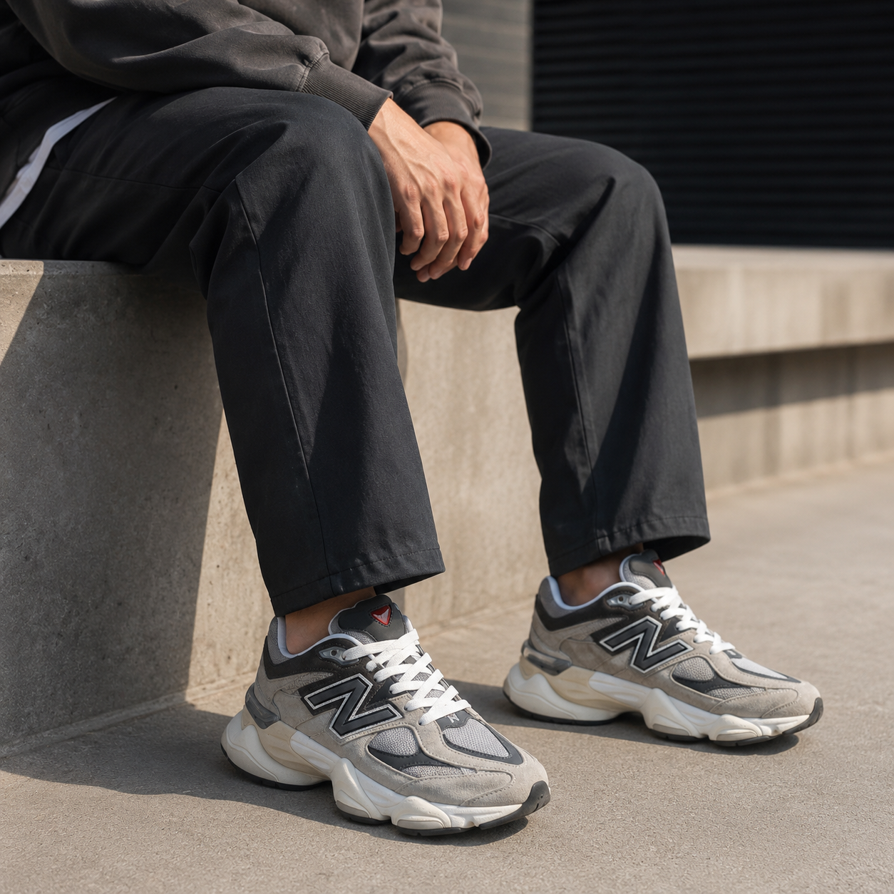 NEW BALANCE 9060 CINZA GRAFITE ALTA PREMIUM