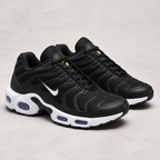 NIKE AIR MAX TN PRETO BRANCO ALTA
