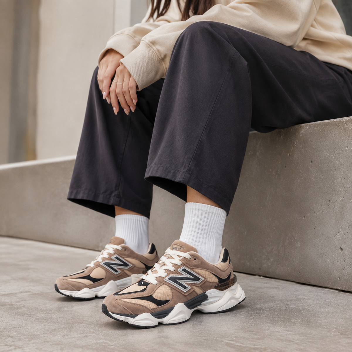 NEW BALANCE 9060 CASTOR GRAFITE BAIXA