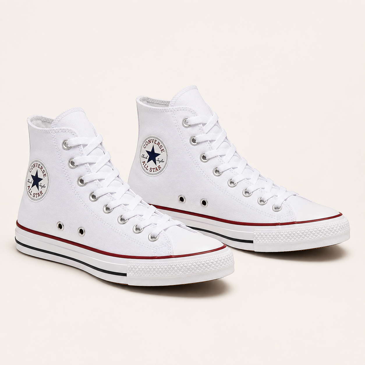 ALL STAR HIGH BRANCO BAIXA TC
