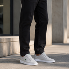 LACOSTE SAPATÊNIS CINZA BRANCO ALTA