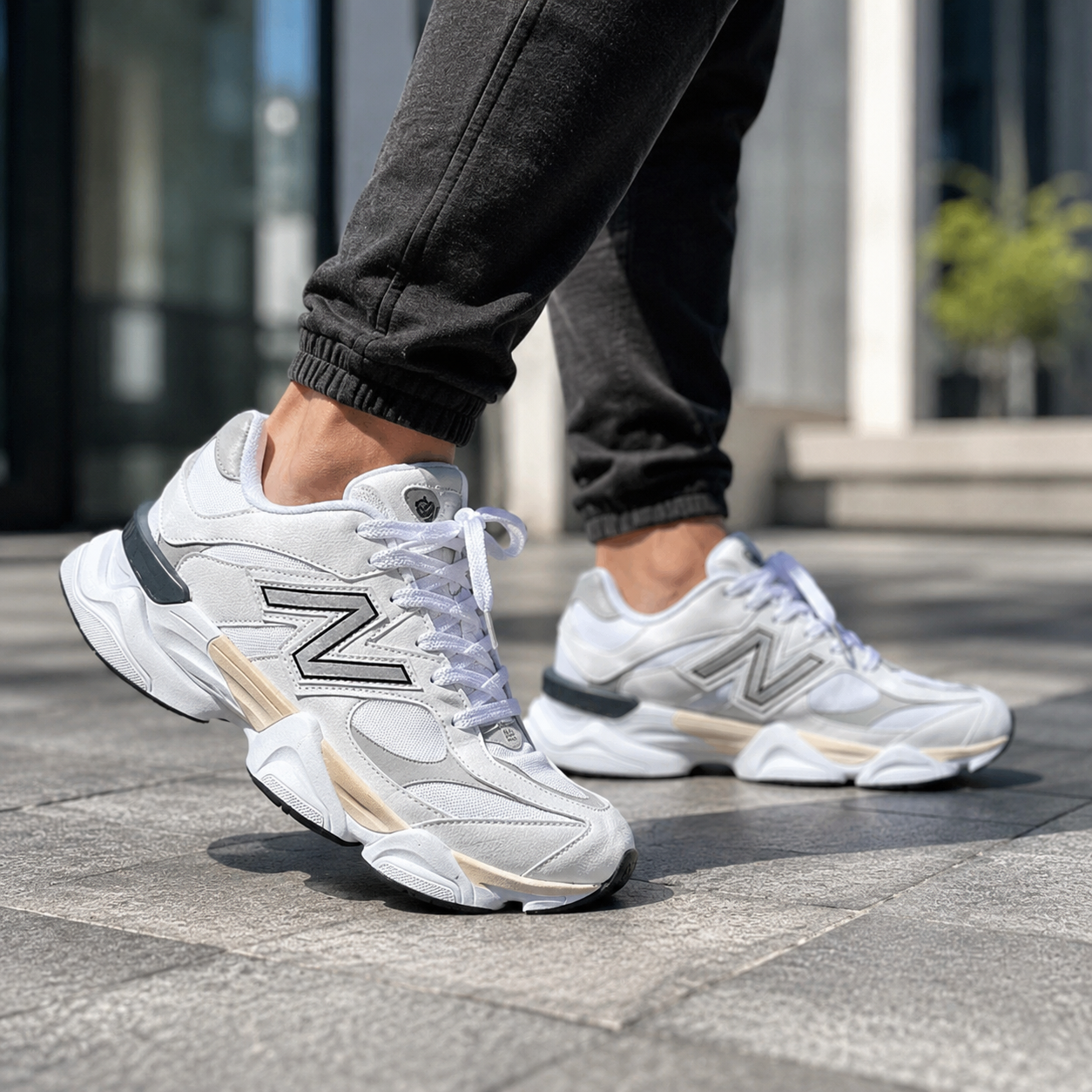 NEW BALANCE 9060 BRANCO CINZA ALTA DM