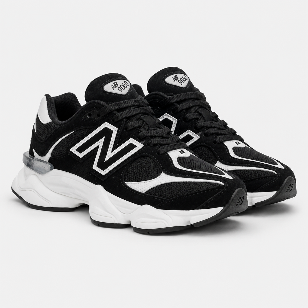 NEW BALANCE 9060 PRETO BRANCO BAIXA RB