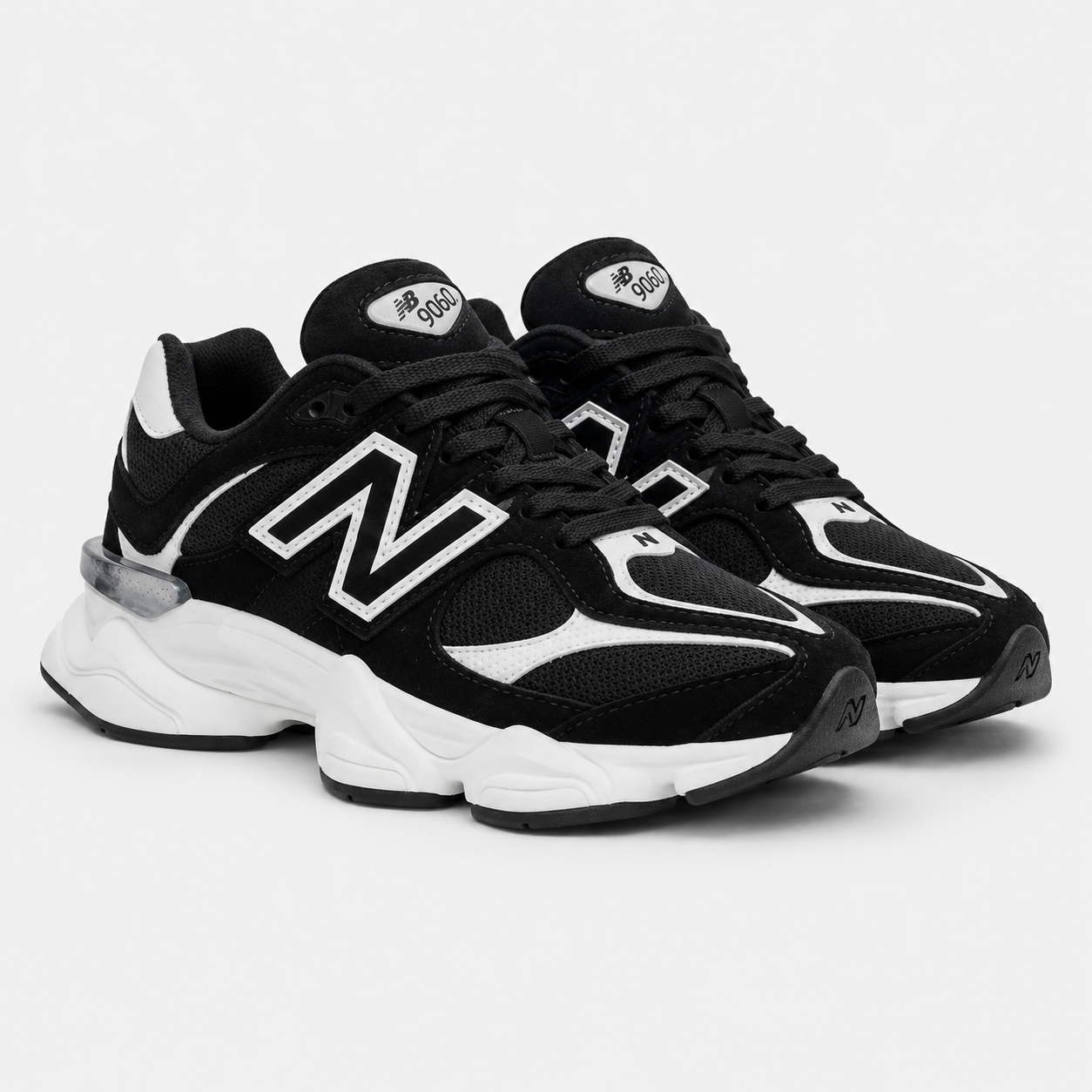 NEW BALANCE 9060 PRETO BRANCO BAIXA RB