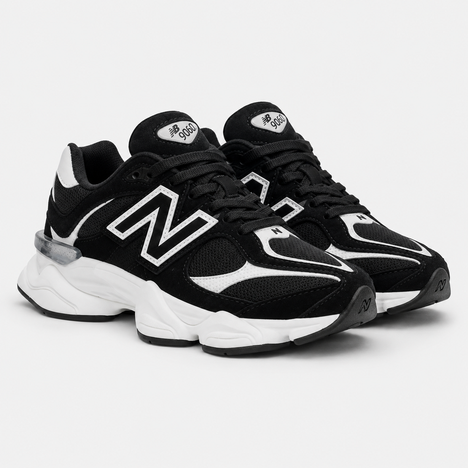 NEW BALANCE 9060 PRETO BRANCO BAIXA RB