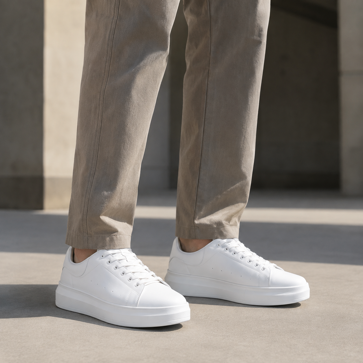 ALEXANDER MCQUEEN BRANCO ALTA
