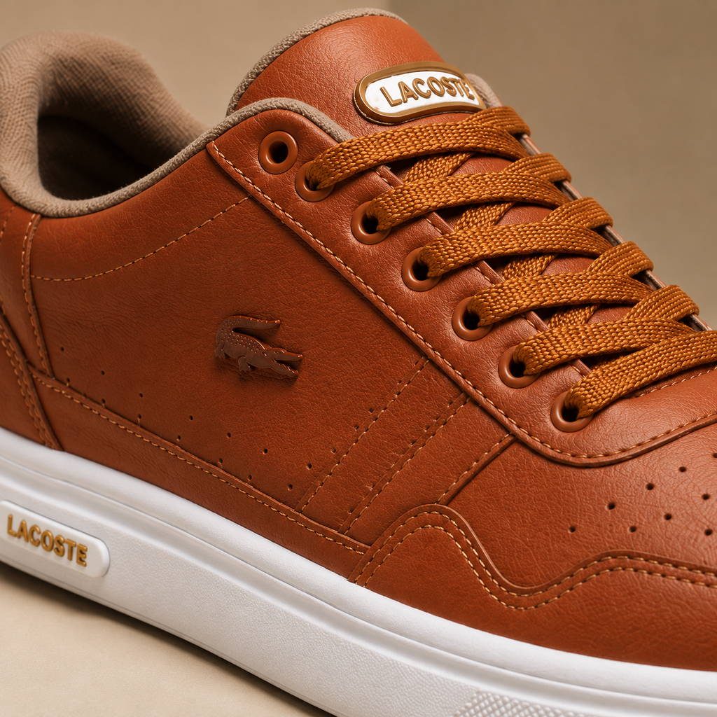LACOSTE T-CLIP CARAMELO ALTA