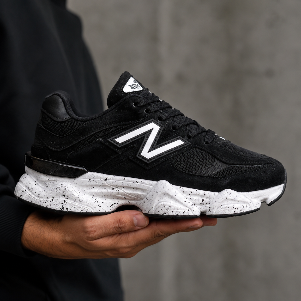NEW BALANCE 9060 PRETO CREME ALTA DM
