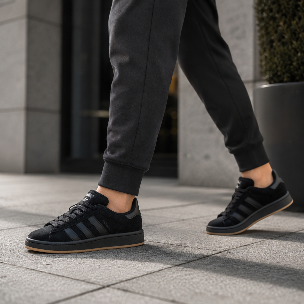 ADIDAS CAMPUS PRETO PRETO BAIXA FR