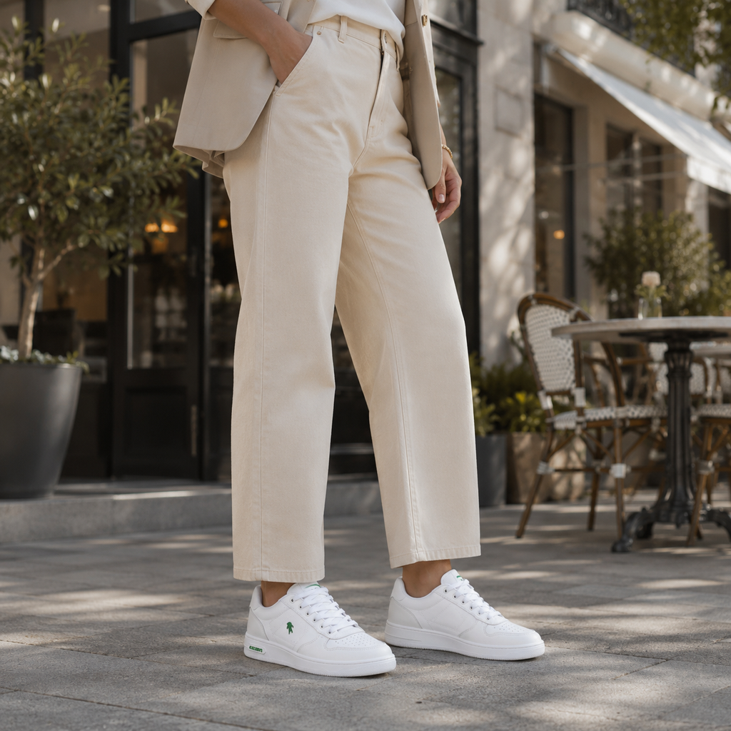 LACOSTE T-CLIP BRANCO BRANCO BAIXA