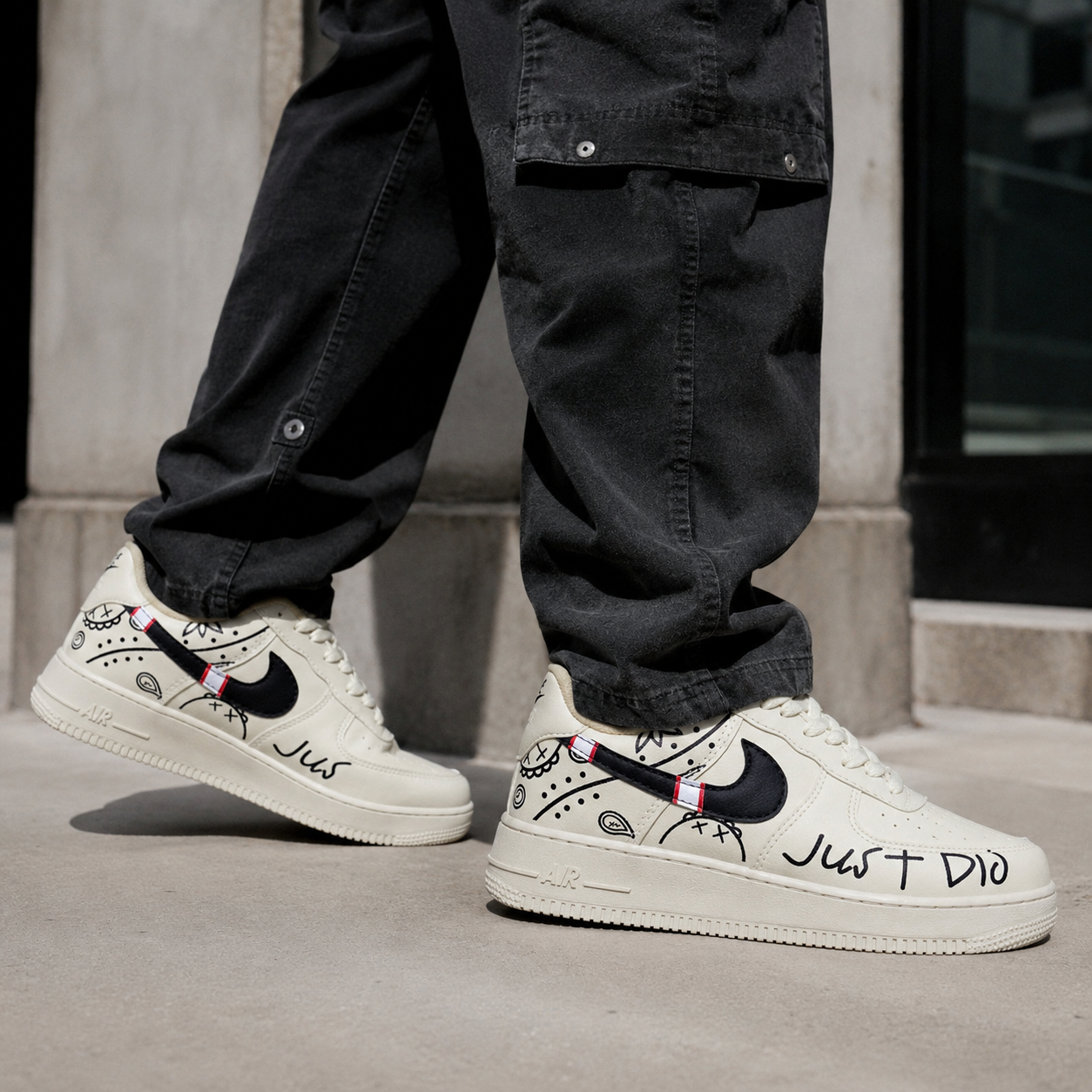 NIKE AIR FORCE JUST BEGE ALTA SA