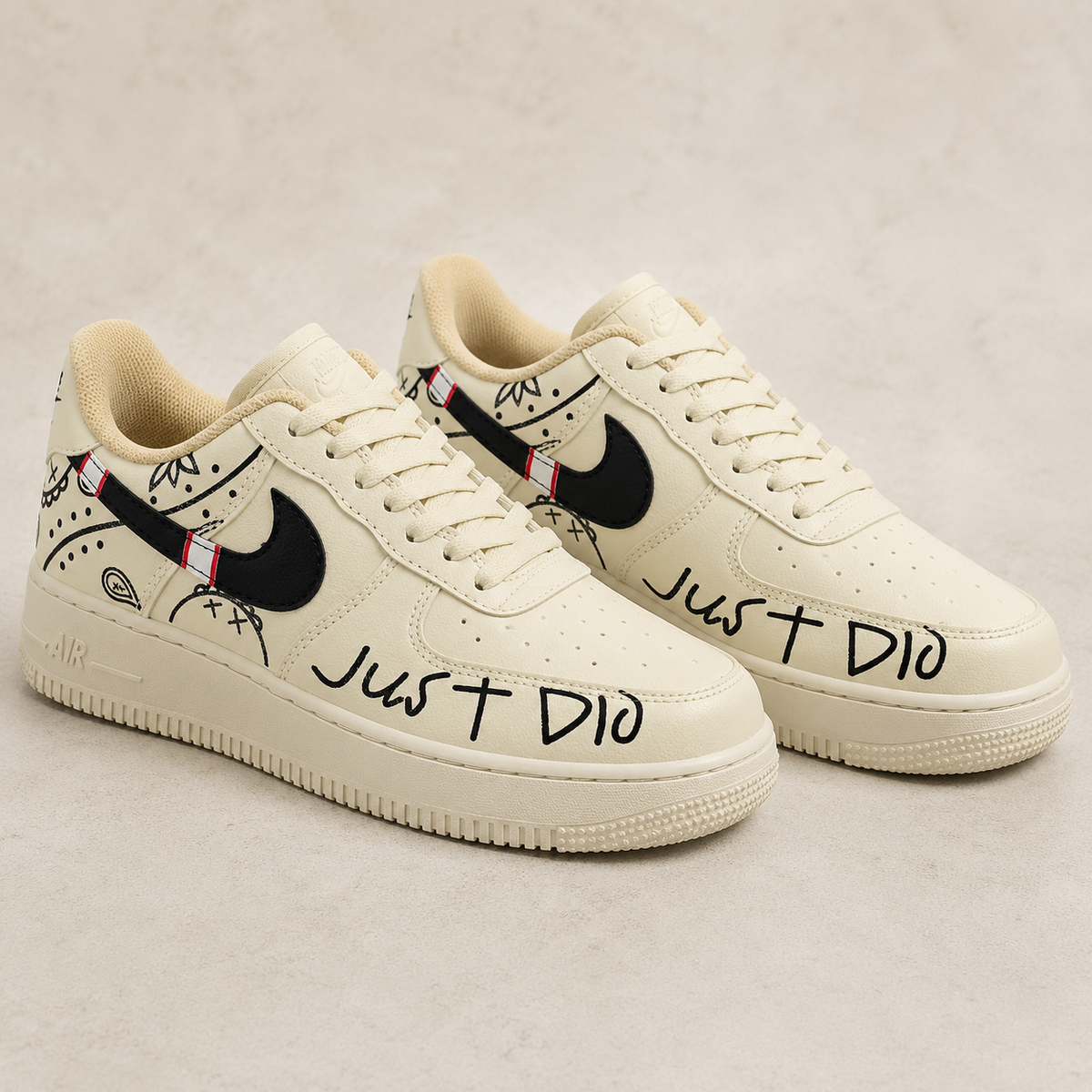 NIKE AIR FORCE JUST BEGE BAIXA SA