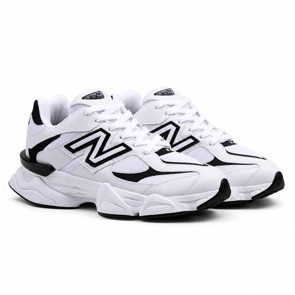 NEW BALANCE 9060 BRANCO PRETO ALTA DM
