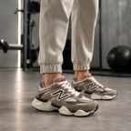 NEW BALANCE 9060 BEGE GRAFITE BAIXA DM