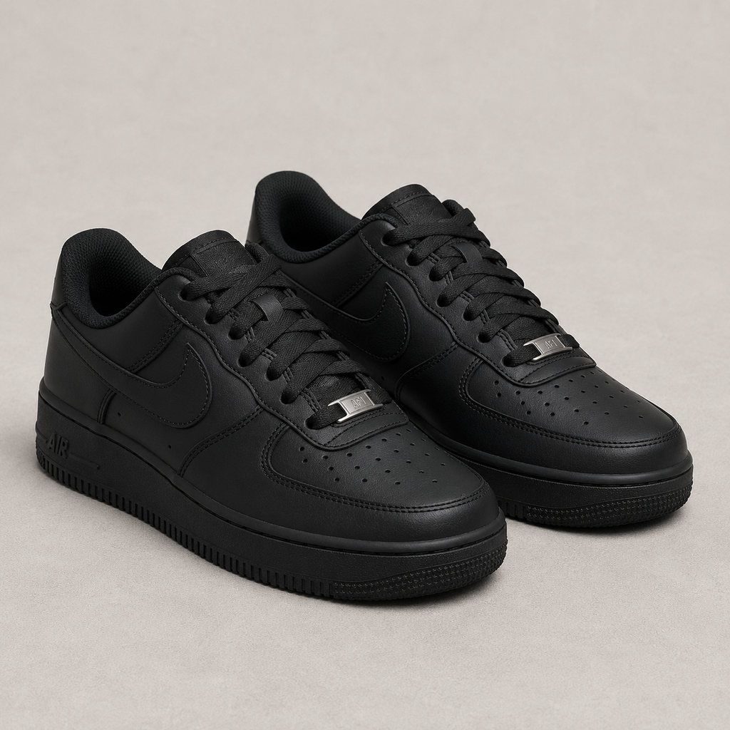 NIKE AIR FORCE PRETO BAIXA NL