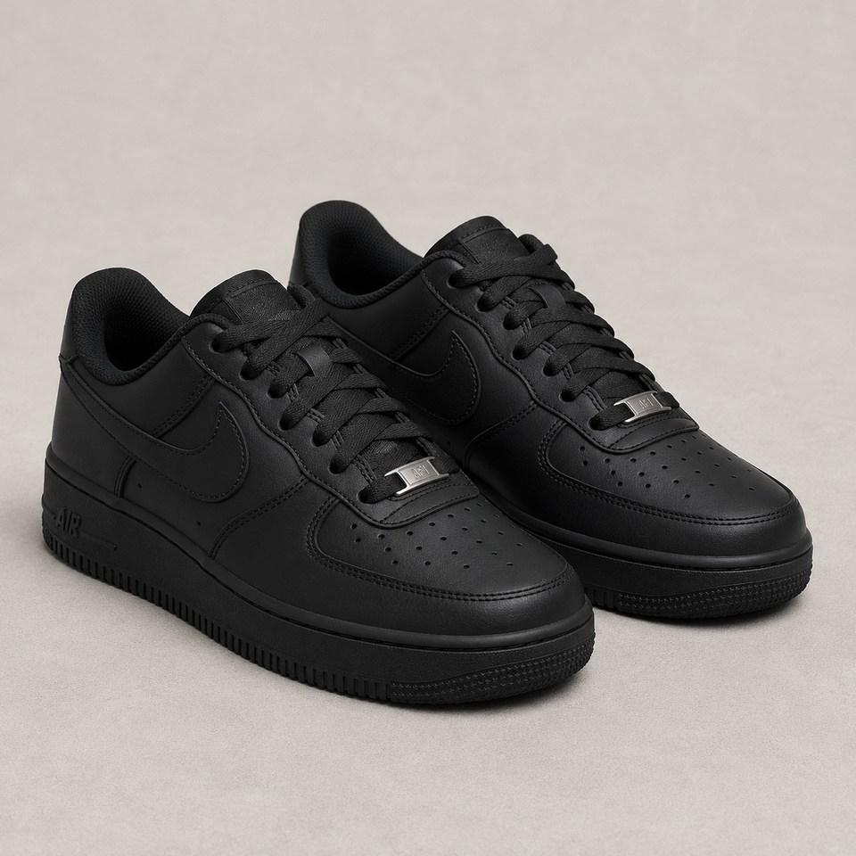 NIKE AIR FORCE PRETO BAIXA NL