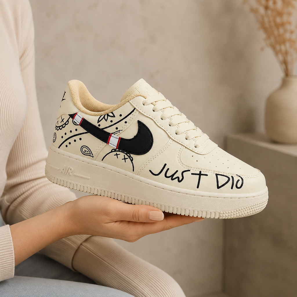 NIKE AIR FORCE JUST BEGE BAIXA SA