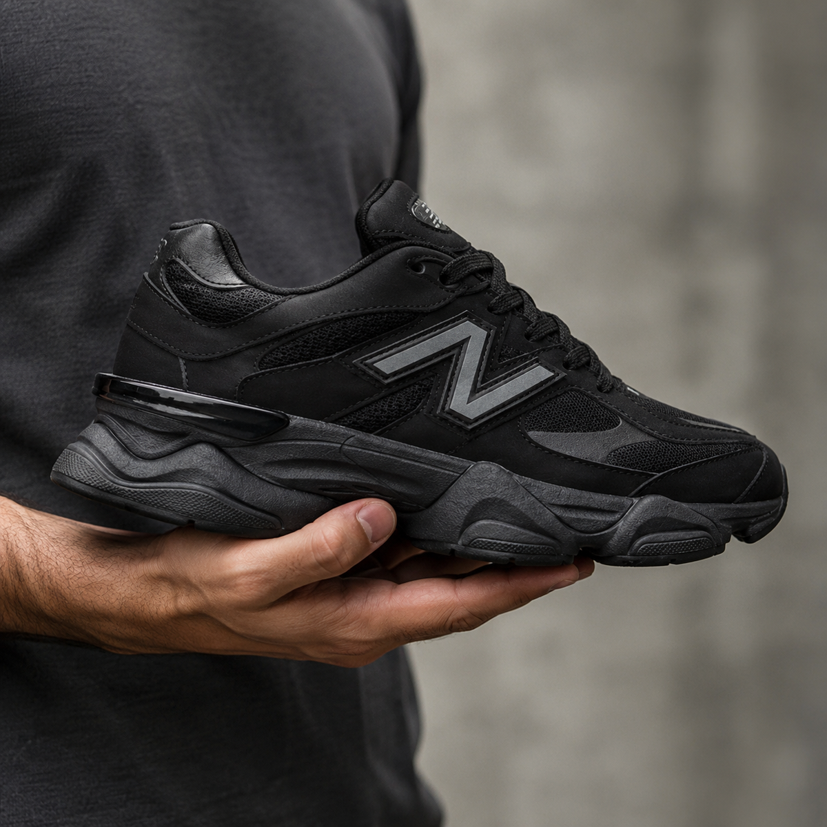 NEW BALANCE 9060 PRETO NOBUCK ALTA DM