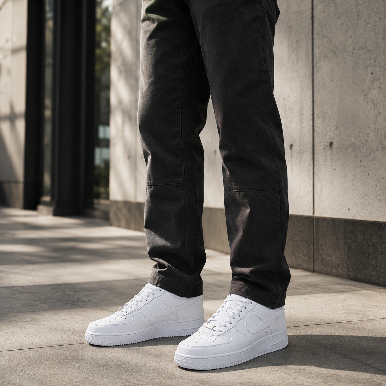 NIKE AIR FORCE BRANCO ALTA NL