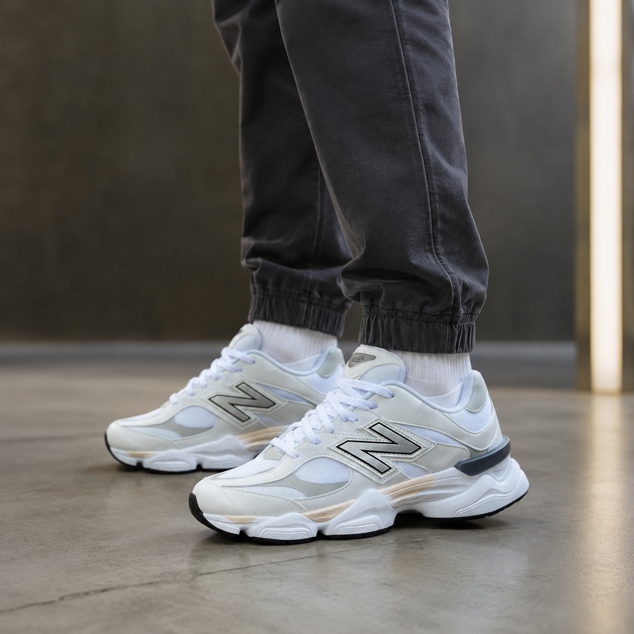 NEW BALANCE 9060 BRANCO CINZA ALTA DM