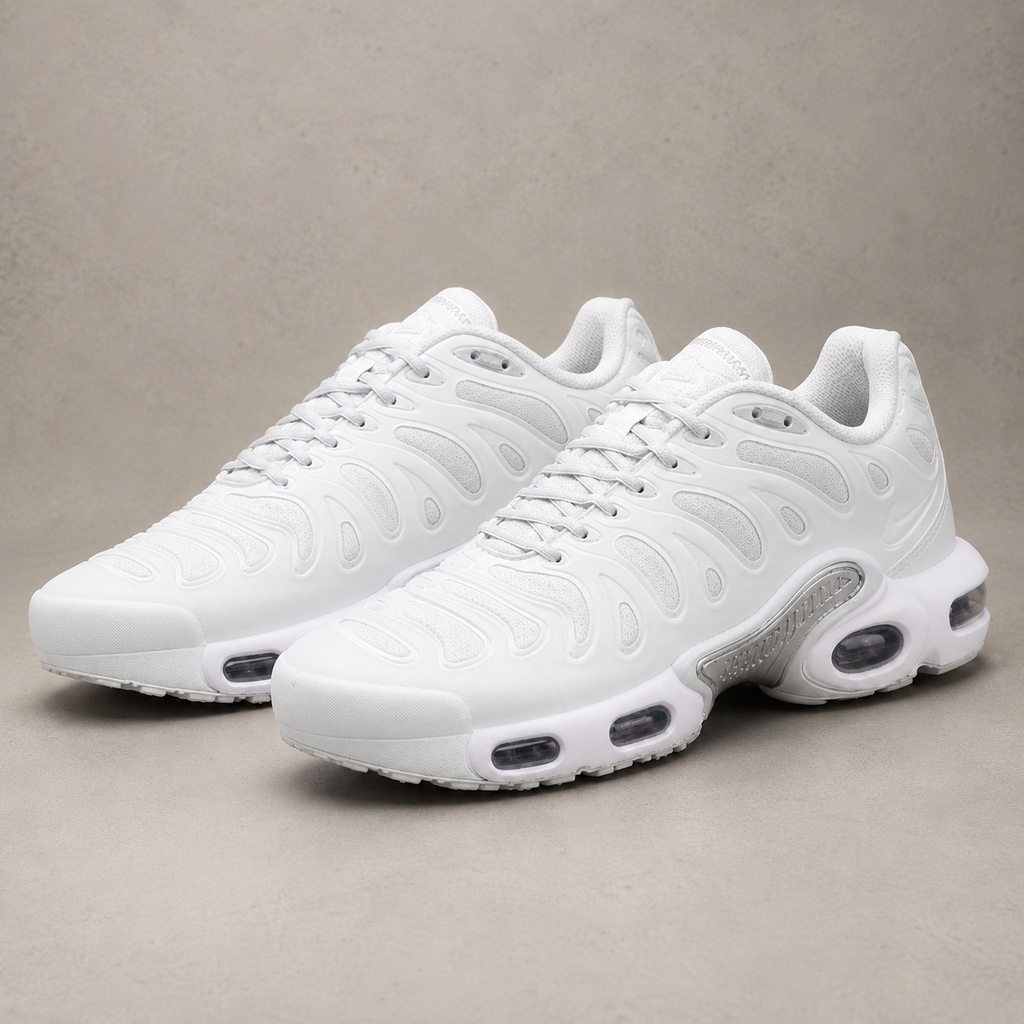 NIKE AIR MAX PLUS DRIFT BRANCO PRATA ALTA
