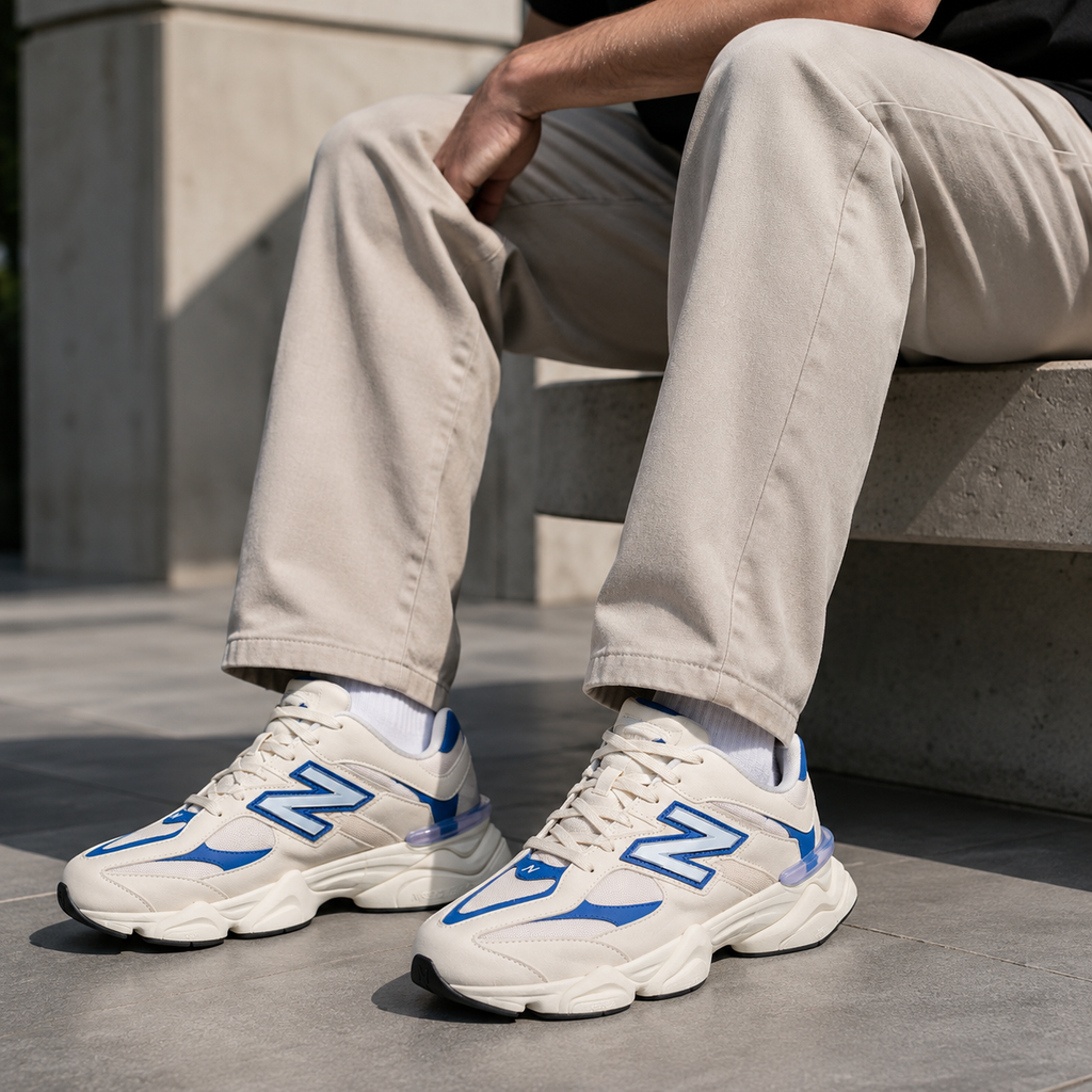NEW BALANCE 9060 OFF WHITE ROYAL ALTA DM