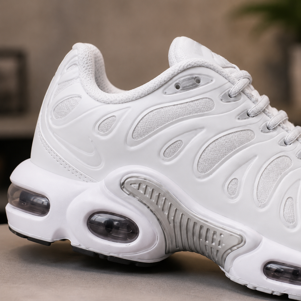 NIKE AIR MAX PLUS DRIFT BRANCO PRATA ALTA