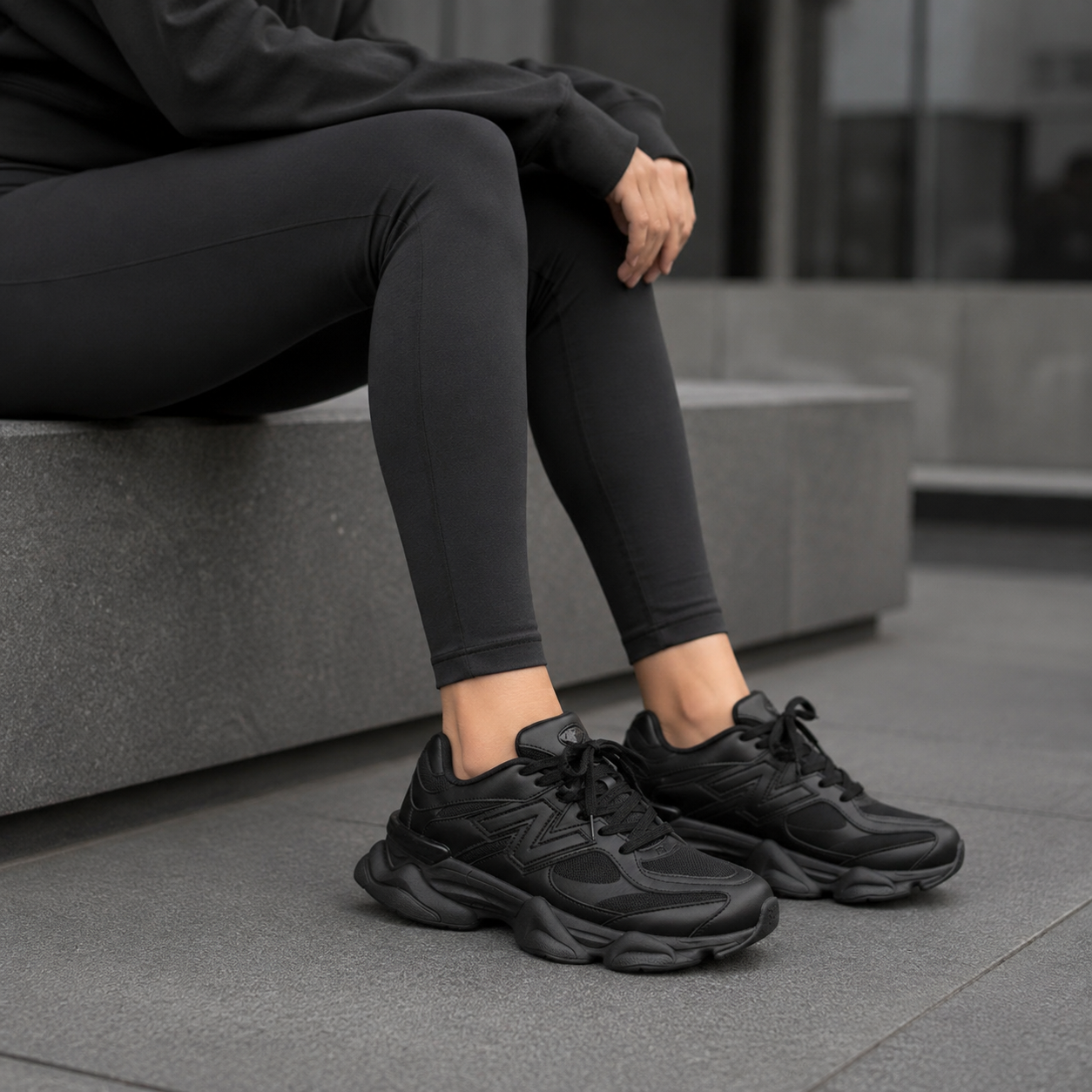 NEW BALANCE 9060 PRETO PRETO BAIXA DM