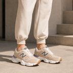 NEW BALANCE 9060 CREME CINZA BAIXA RB