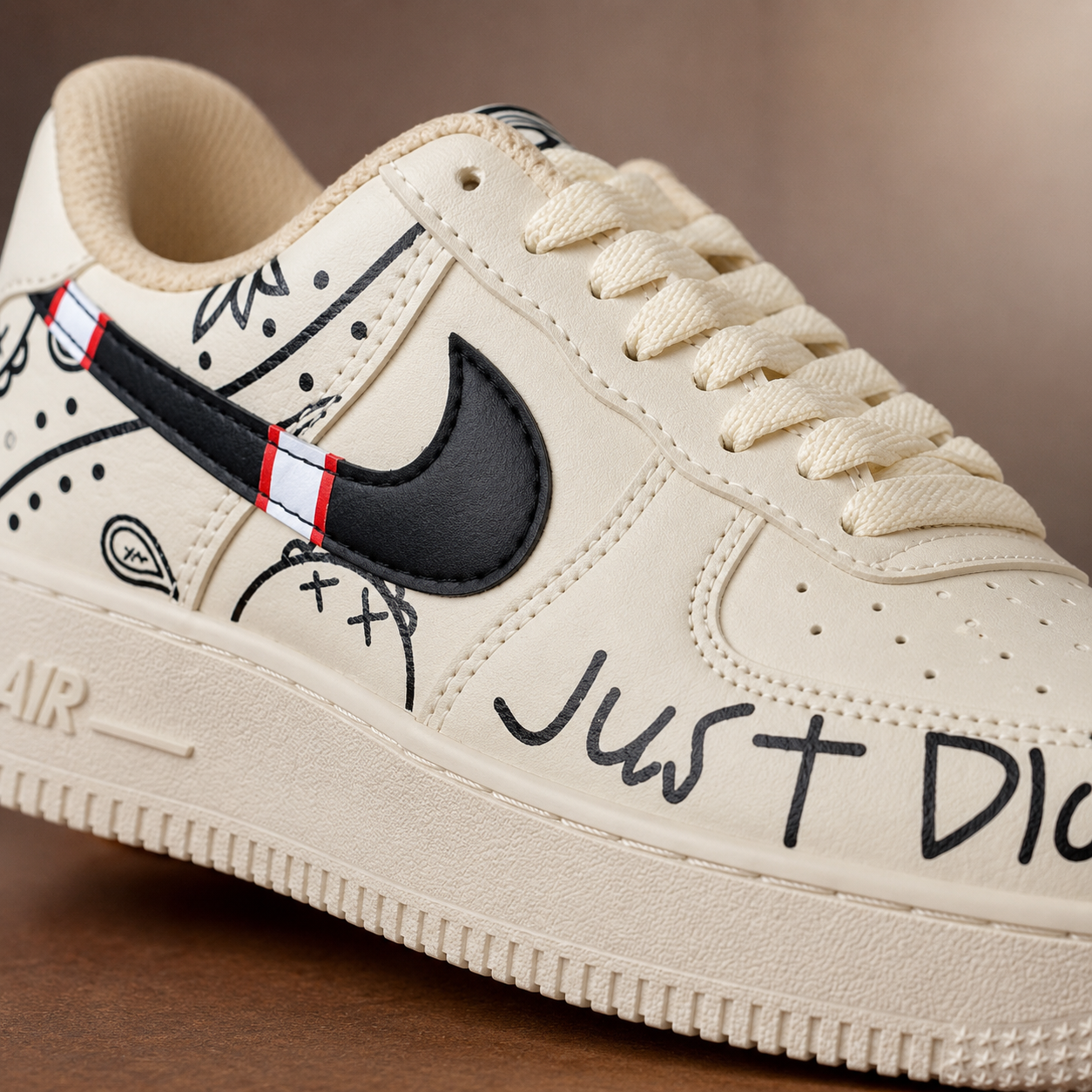 NIKE AIR FORCE JUST BEGE ALTA SA