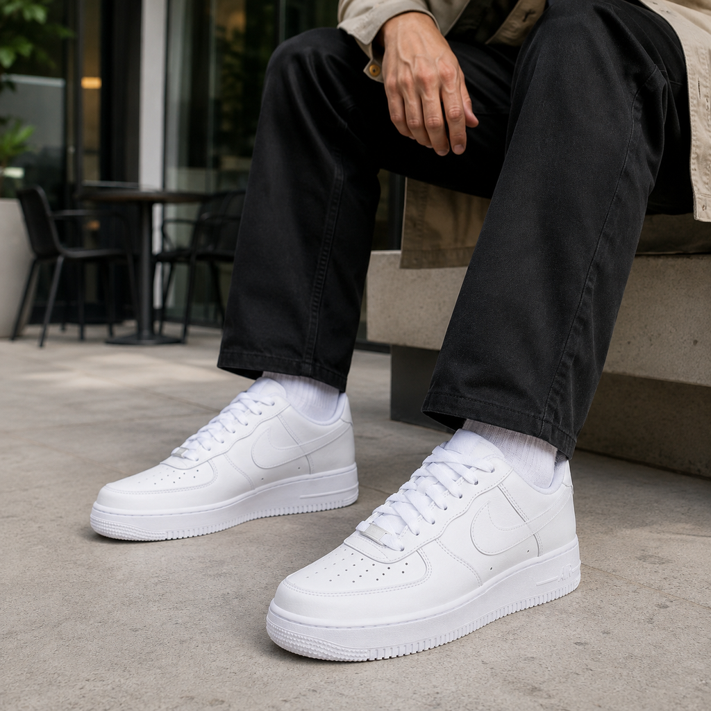NIKE AIR FORCE BRANCO ALTA NL