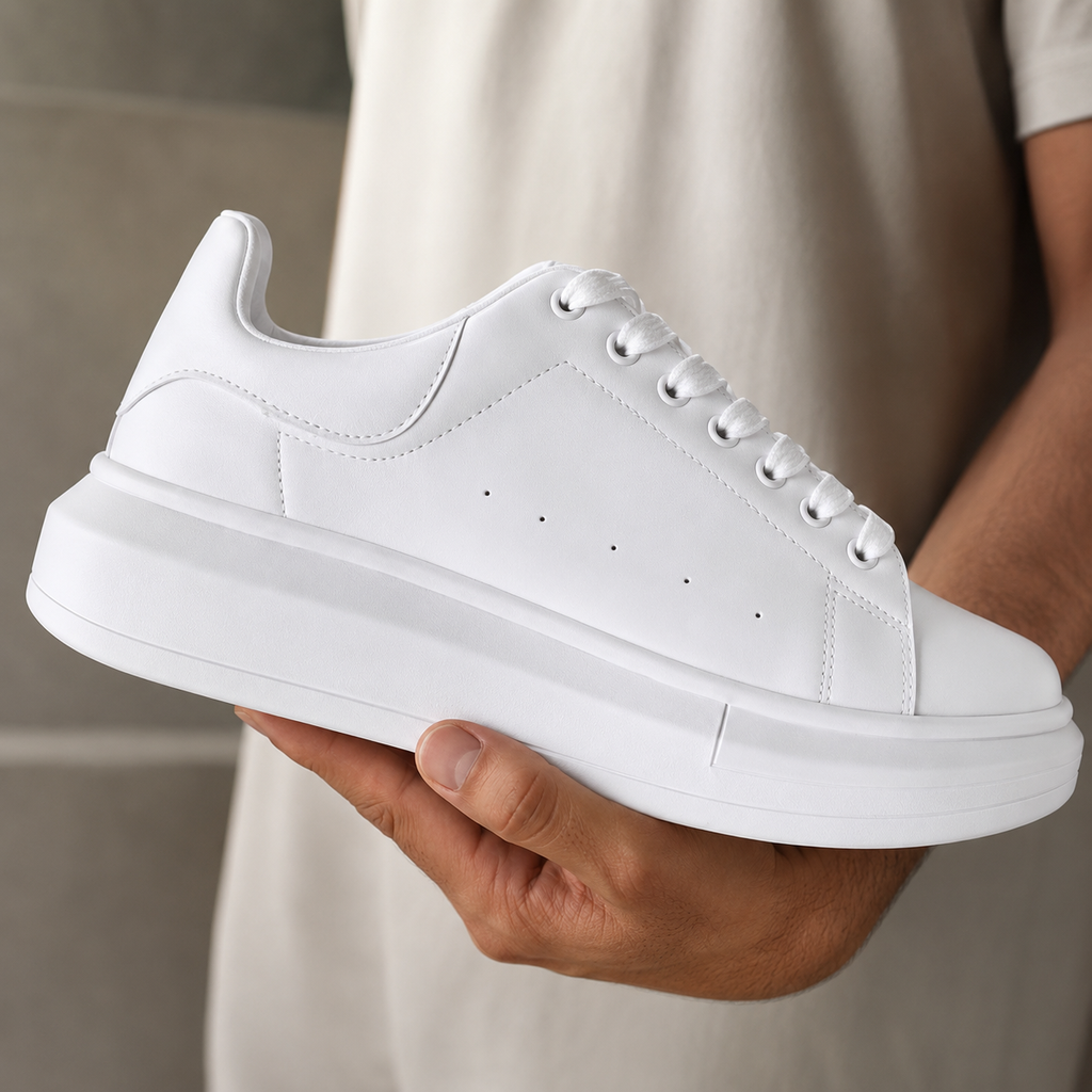 ALEXANDER MCQUEEN BRANCO ALTA