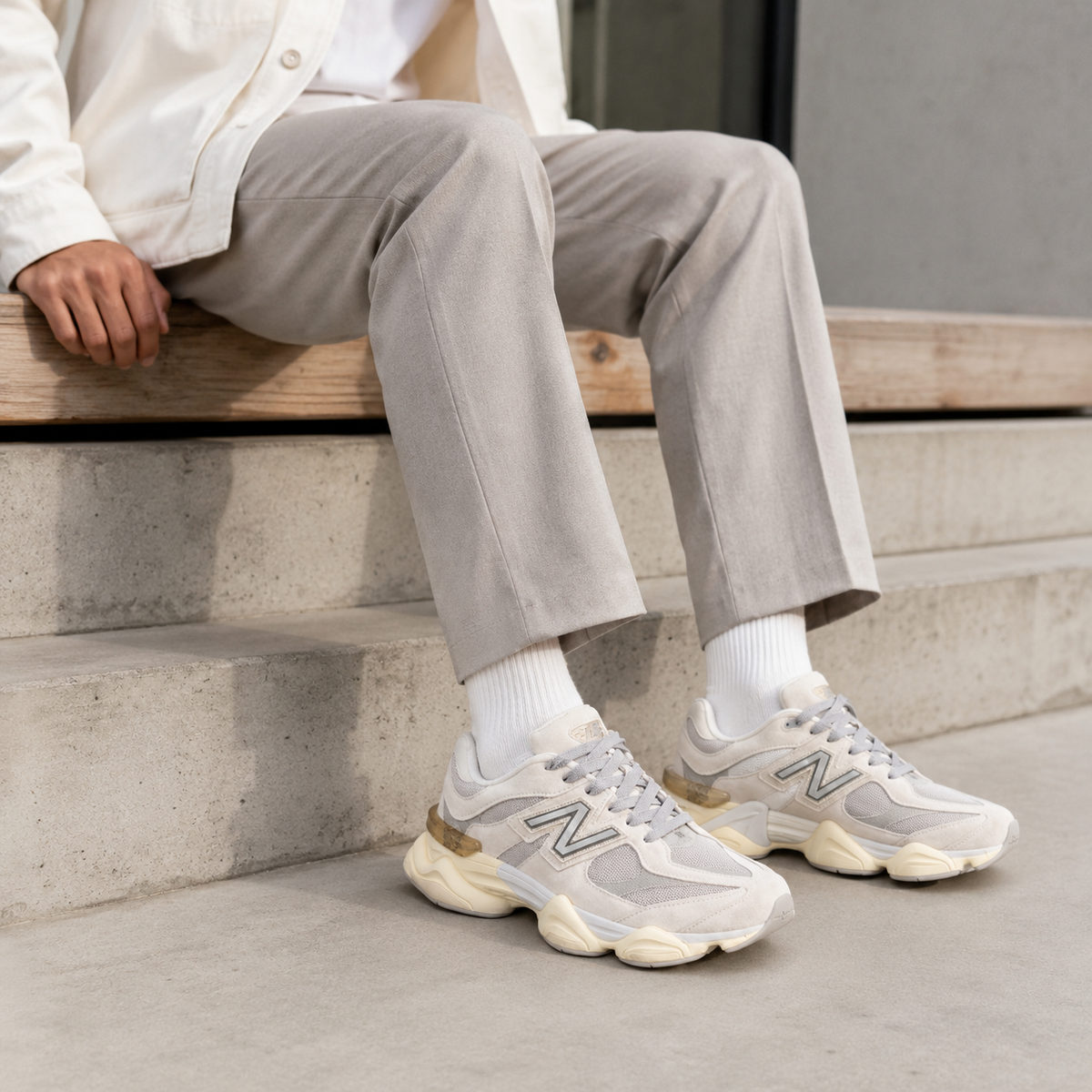 NEW BALANCE 9060 OFF CINZA ALTA